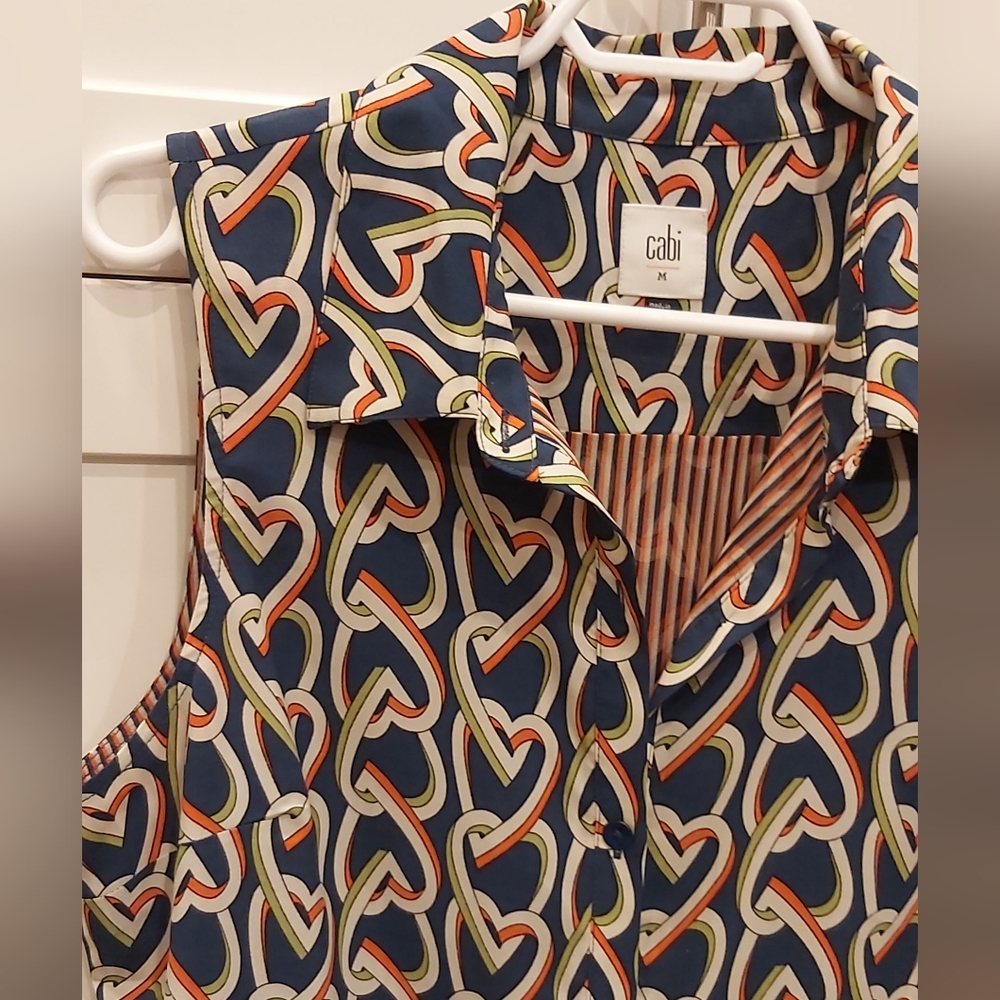 CAbi Amour button front dress